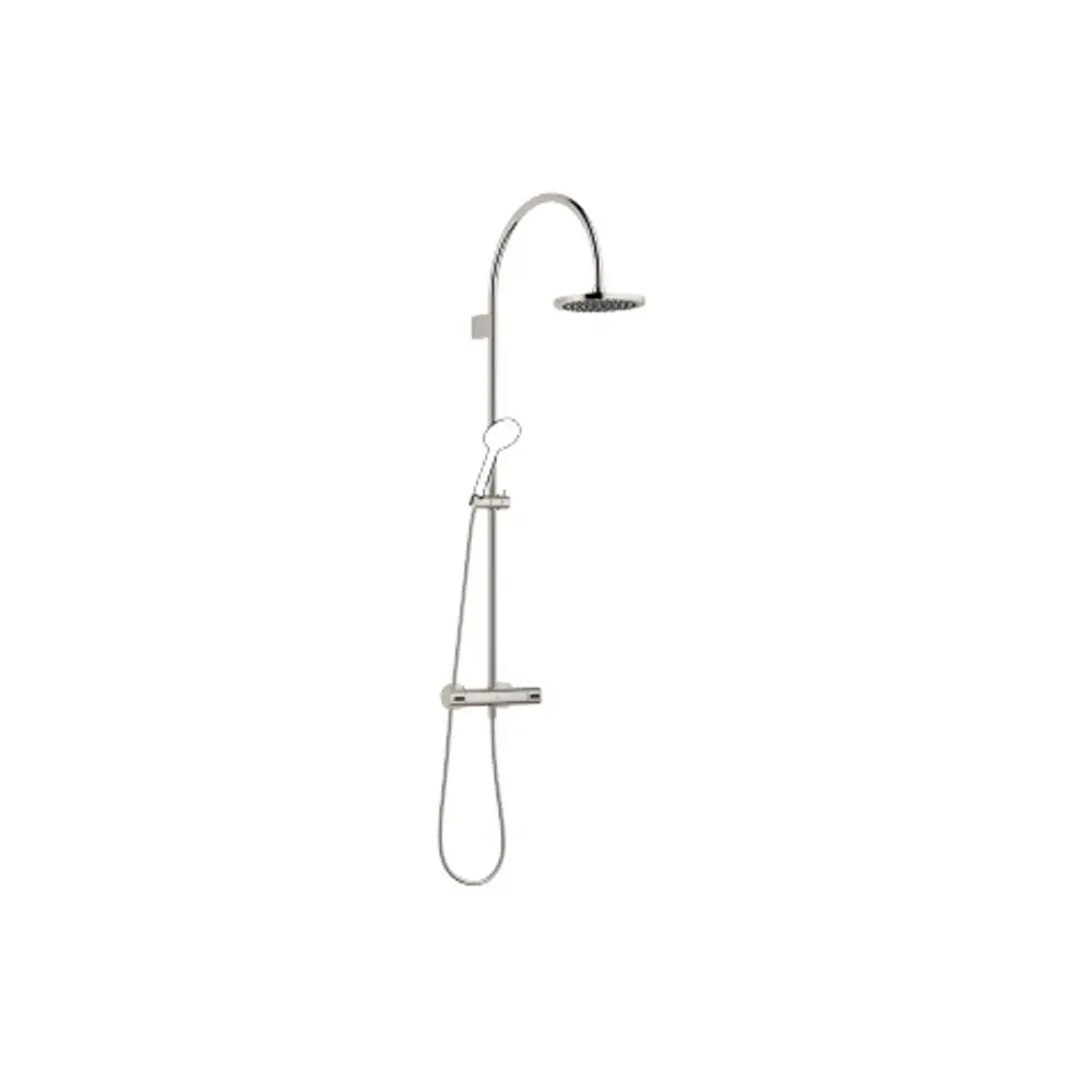 DORNBRACHT Shower Pipe mit Brause-Thermostat SERIENSPEZIFISCH 34459892 220 mm Platin, 34459892-08 Galeriebild 1